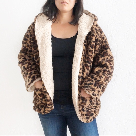 Sweet Rain Jackets Coats Nwt Sweet Rain Leopard Faux Shearling Teddy Coat Poshmark Sweet Rain Jackets Coats Nwt Sweet Rain Leopard Faux Shearling Teddy Coat Poshmark